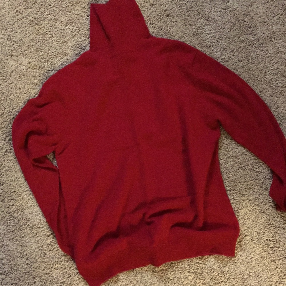 Cashmere turtleneck sweater